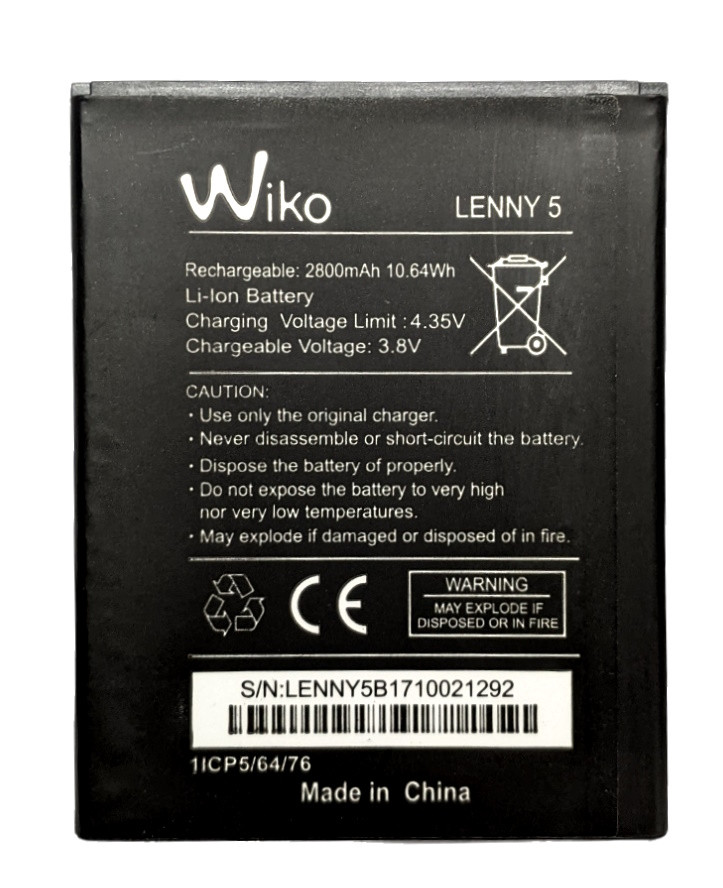 Акумулятор Wiko Lenny 5 3921 Robby 2