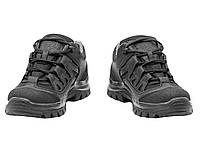 Кросівки + захисні накладки, демісезонні чорні шкіра Модель-3/Ш Чорні