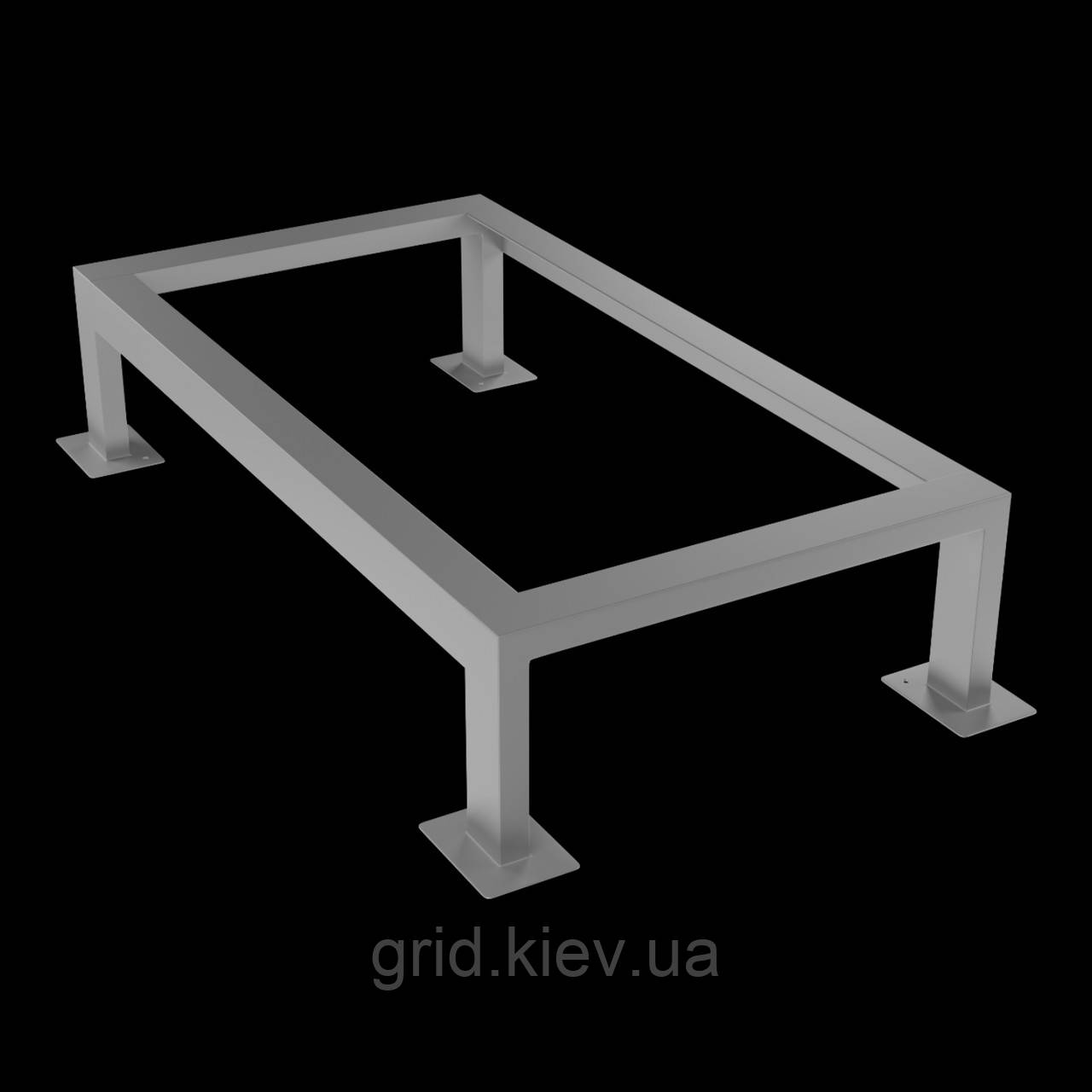 Підставка 600х1200х400 для кондиціонера та теплового насоса зовнішні блоки ПЛ-16, фото 1