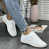 Кросівки жіночі білі літні (121426), фото 3