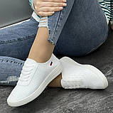 Кросівки жіночі білі на літо перфоровані (121433), фото 4