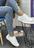 Кросівки жіночі білі на літо перфоровані (121433), фото 5