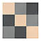Мат-пазл (ласточкин хвіст) 4FIZJO Mat Puzzle EVA 180 x 180 x 1 cм 4FJ0158 Black/Grey/Biege, фото 3