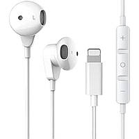 Для iPhone-навушники, дротові стереонавушники для iPhone 13 з мікрофоном і регулятором гучності