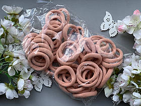 Гумка Калуш 4 см, 50 шт/уп персикового кольору