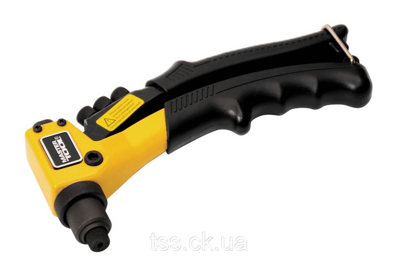 Пістолет для заклепок MASTERTOOL ПРОФІ CrMo 210 мм Ø 2.4/3.2/4.0/4.8 мм 21-0700
