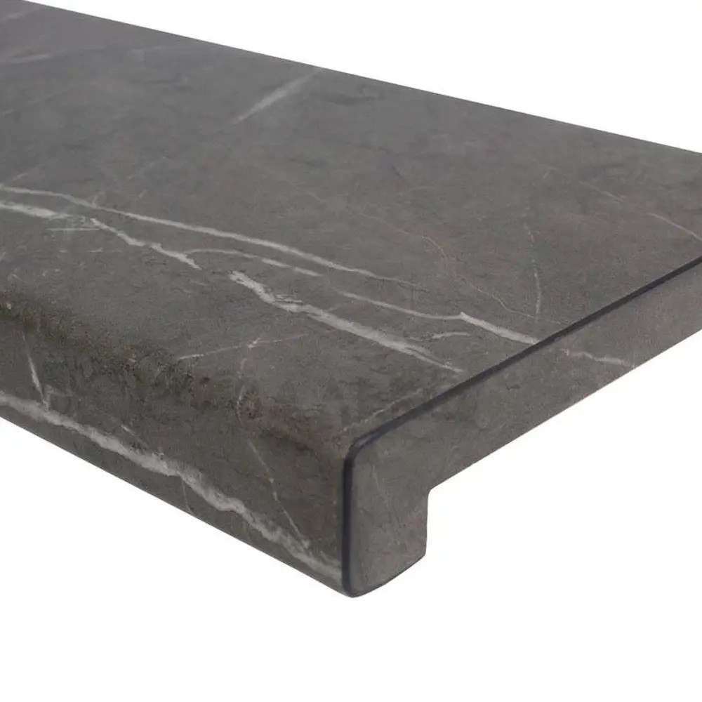 Підвіконня дерев'яне ALBER Альбер Еліт камінь П'єтра антрацит (сірий мармур)