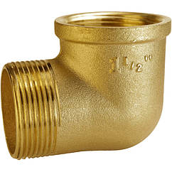 Кутник латунний 1 1/2″ВР х 1 1/2″ЗР ливарний А0137А VA (000026545)