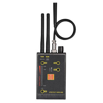 Професійний детектор жучків, прослуховування, бездротових камер, GPS-трекерів — антижучок HERO 009 (100817)