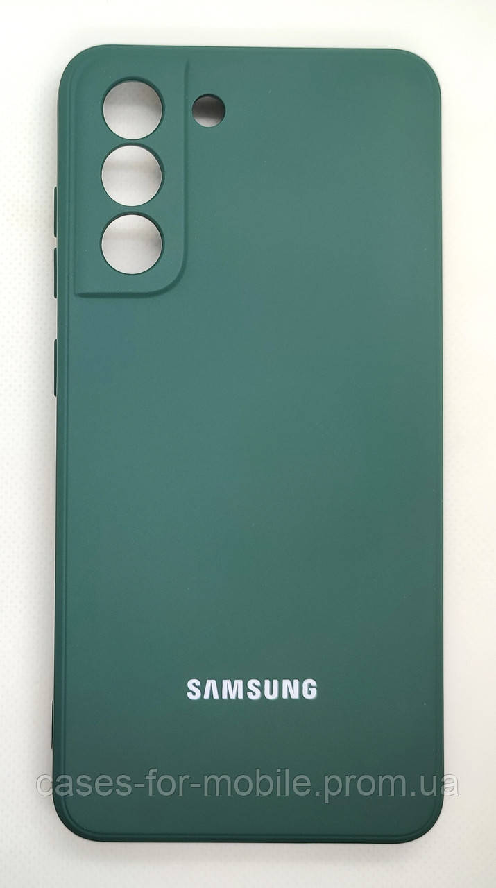 Silicone Case оригинальный силиконовый чехол, бампер для Samsung Galaxy S21 FE - фото 2 - id-p1839389438
