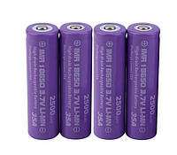 Комплект аккумуляторов 4шт 18650 IMR 35A 3.7V 2500mAh