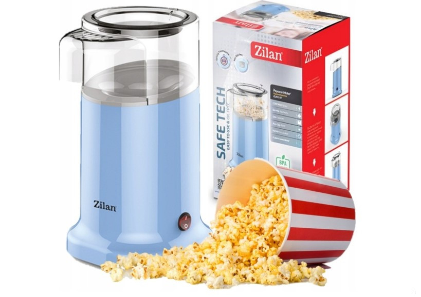 Апарат для попкорну Zilan ZLN3147 синій 1200 Вт