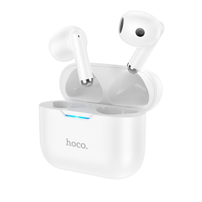 Навушники бездротові Bluetooth HOCO EW34 у кейсі, білі