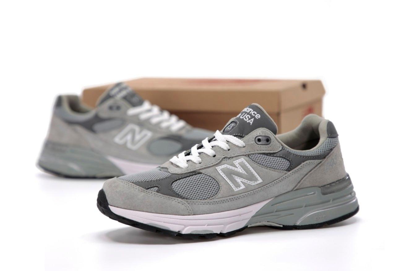 Мужские кроссовки New Balance 993 USA Grey WR993GL - фото 2 - id-p559164399