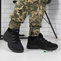 Тактичні чоловічі кросівки чорні Cordura на літо сітка, фото 6