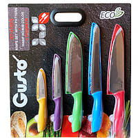 Набор ножей Gusto Color GT-4102-5 5 предметов кухонные ножи 5 штук