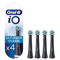 Насадки для електричної зубної щітки Oral-B iO Series Ultimate Clean Black (4 шт.)