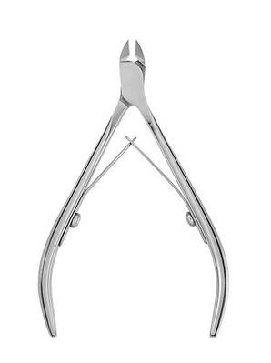 Кусачки професійні для шкіри STALEKS CLASSIC 10 NC10-6 манікюрний інструмент Сталекс кусачки для манікюру