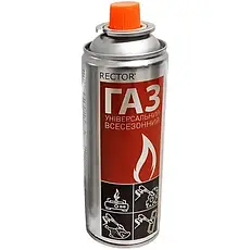 Газовий балон для пальників, газових плит, універсальний газ всесезонний 400 мл, фото 4