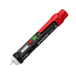 Тестер напруги безконтактний, LCD дисплей INTERTOOL MD-00111
