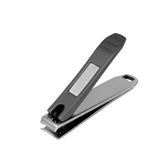 Кніпсер для нігтів з матовою ручкою та пилкою STALEKS BEAUTY & CARE 51 KBC-51 манікюрний інструмент Сталекс