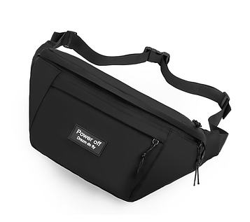 Сумка через плече / Сумка поясна спортивна / Чоловіча бананка / Сумка бананка для телефону і документів