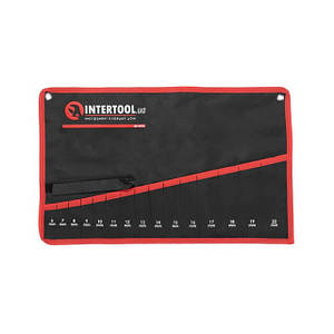 Чохол для гайкових ключів 15 кишень INTERTOOL BX-90151