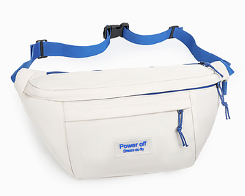 Сумка через плече / Сумка поясна спортивна / Чоловіча бананка / Сумка бананка для телефону і документів