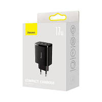 Блок зарядки Baseus Compact 17W (3 USB)