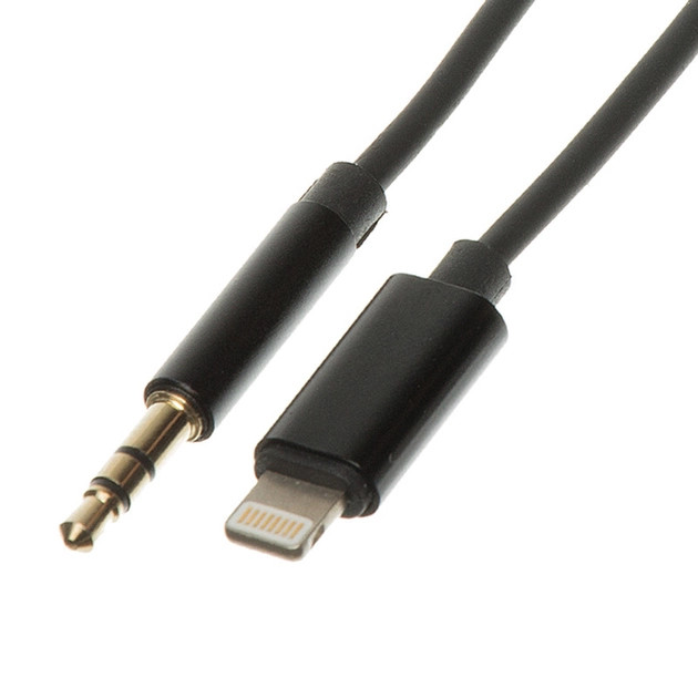 Перехідник для iPhone на AUX 3.5 mm jack кабель для Apple iPad аудіоадаптер на AUX перехідник jack 3.5mm