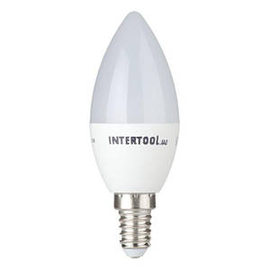 Світлодіодна лампа LED 3 Вт, E14, 220 В, INTERTOOL LL-01511