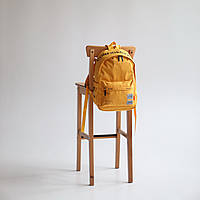 Літній модний рюкзак поліестер жовтий Арт.1767 yellow (54)