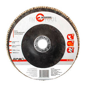 Диск шліфувальний пелюстковий INTERTOOL BT-02241
