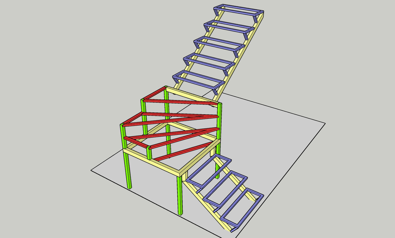 Проектирование Изготовление металлических лестниц и перил. - фото 4 - id-p1764375766
