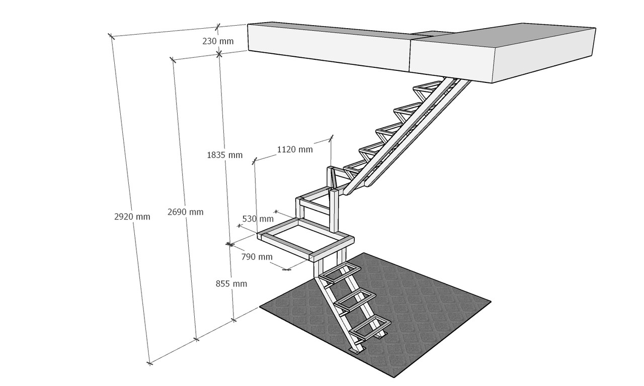 Проектирование Изготовление металлических лестниц и перил. - фото 5 - id-p1764375766