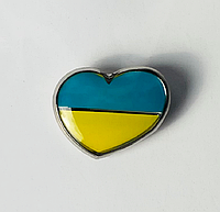 Украина в сердце-значок (mini)