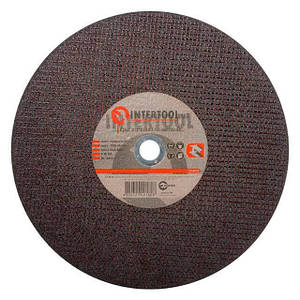 Круг відрізний для металу 355*3.0*25.4мм INTERTOOL CT-40181