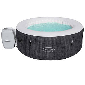 Надувний джакузі Bestway 60035 Lay-Z-Spa 180х66 см аеромасажний басейн СПА для дому 4 місний