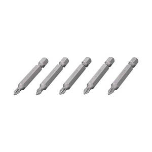 Комплект викруткових насадок PH1 1/4"*50 мм, ACR, S2, пак. 5шт., STORM INTERTOOL VT-02011