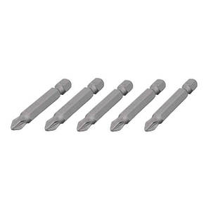 Комплект викруткових насадок PZ2 1/4"*50 мм, ACR, S2, пак. 5шт., STORM INTERTOOL VT-02041