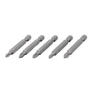 Комплект викруткових насадок PH1, PH2, PZ1, PZ2 1/4"*50 мм, ACR, S2, пак. 5 шт., STORM INTERTOOL VT-02051
