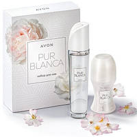 Набір «Pur Blanca для Неї» парфум 50 мл + дезодорант з кульковим аплікатором 50 мл