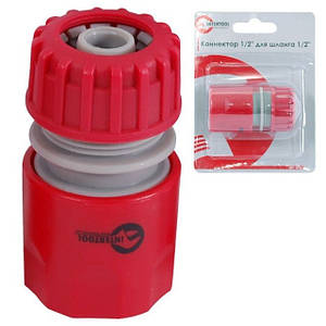 Конектор 1/2" для шланга 1/2" INTERTOOL GE-10161