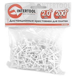 Набір дистанційних хрестиків для плитки INTERTOOL HT-03511