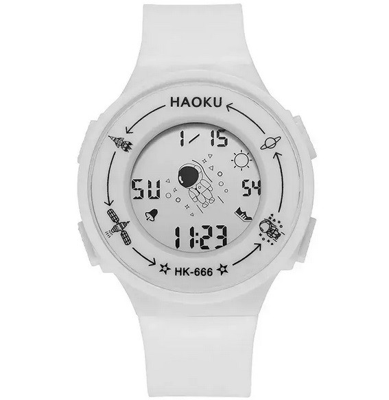 Жіночий наручний годинник NK Haoku НК-666 (Білий)