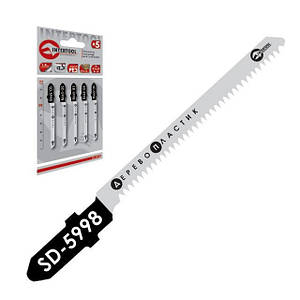 Полотно пиляльне для лобзика INTERTOOL SD-59981