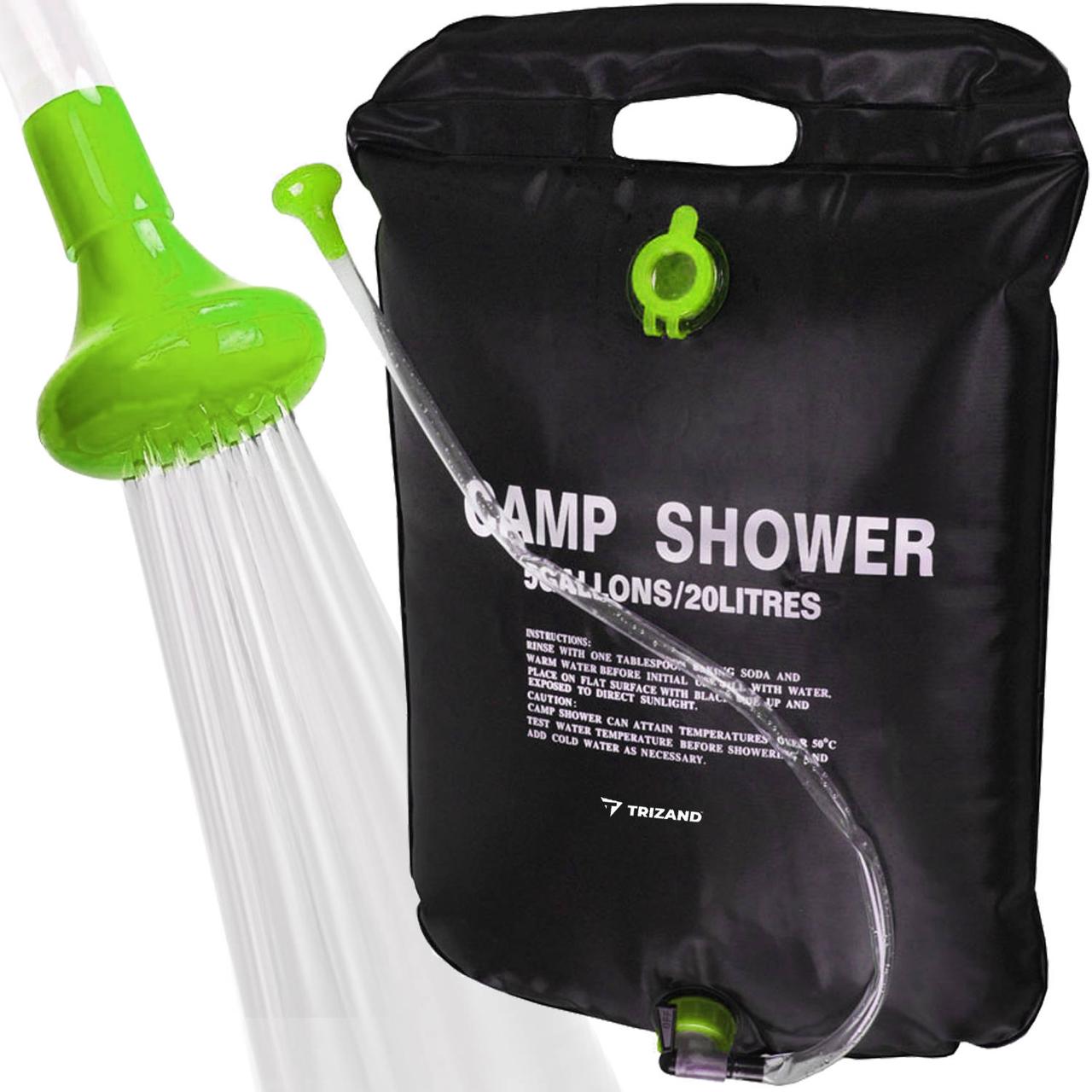 Душ туристичний Camp Shower 20 літрів Trizand Польща, фото 1