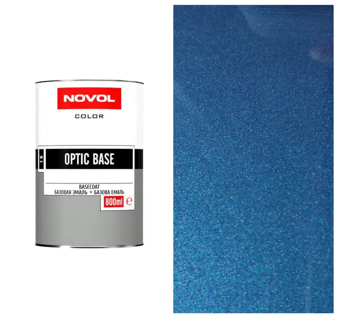 Автоемаль Novol Optic Base 1л лагуна 487, фото 1
