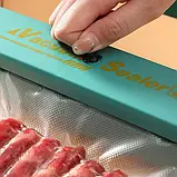 Вакуумний пакувальник для їжі Vacuum Sealer MA-28 Зелений, фото 7