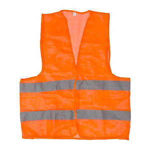 Жилет сигнальний жовтогарячий XL (60*70 см), 100 г/м2 INTERTOOL SP-20241